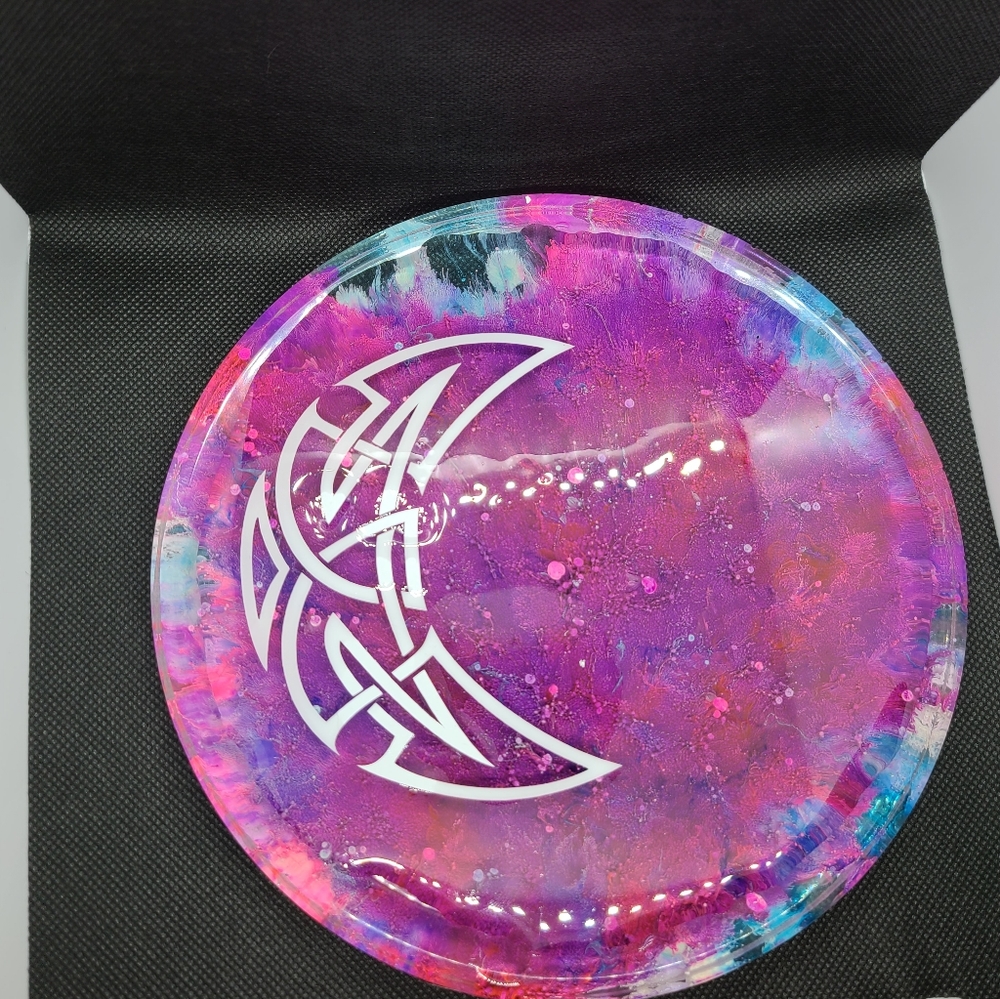 Handmade resin tray